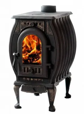 Фото Печь чугунная отопительно-варочная "Сибирь" в магазине Woodson Фото Печь чугунная отопительно-варочная "Сибирь" в магазине Woodson
