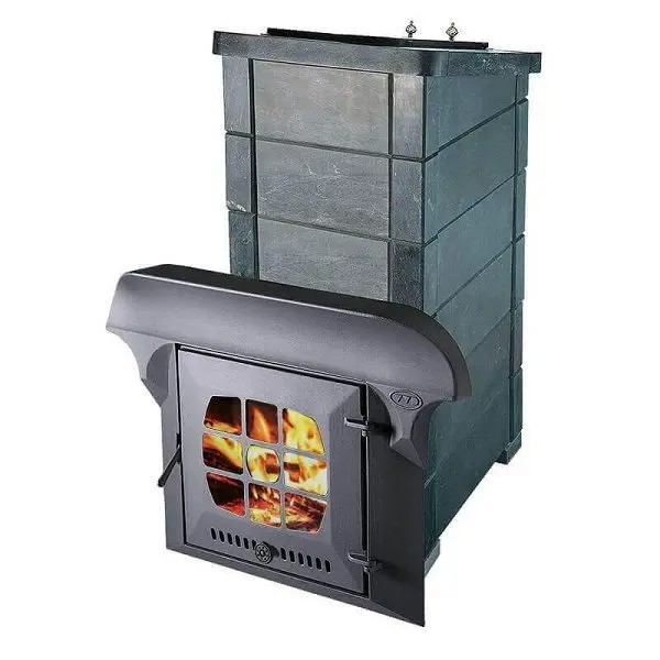 Фото Калита Экстрим РК в облицовке СЕРПЕНТИНИТ «ПРЕМИУМ» в магазине Woodson