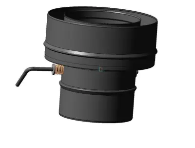 Фото Шибер - переход Моно-Термо ШПМТ-Р 430-0,8/430 D115/200* Эмаль  Фото Шибер - переход Моно-Термо ШПМТ-Р 430-0,8/430 D115/200* Эмаль