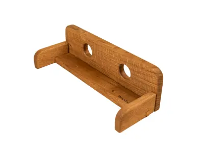 Полка для трав и веников Woodson мини, дуб 