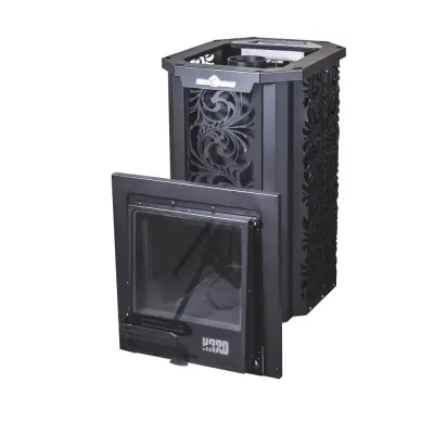 Фото Печь банная HARD 30M "Хохлома" Панорама в магазине Woodson