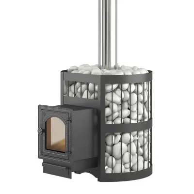 Фото Чугунная печь для бани ЭТНА Стандарт 18 (ДТ-4С) в магазине Woodson