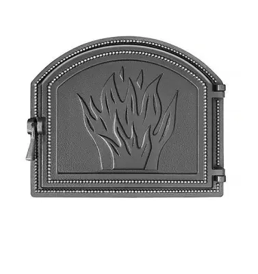 Дверка ВЕЗУВИЙ каминная 218 (Антрацит)