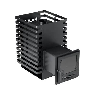 Фото Печь банная "РАДА ТЕРМА 2026" ОК 8мм 20L, дверца со стеклом в магазине Woodson