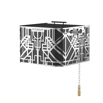 Обливное устройство EVEREST Эмаль Черная Гэлэкси нерж 15л