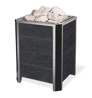 Фото Премьера М 18 квт серпентинит "Премиум" в магазине Woodson