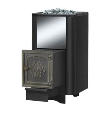 Фото Печь ВЕЗУВИЙ Русичъ Антрацит 28 (ДТ-4) в магазине Woodson
