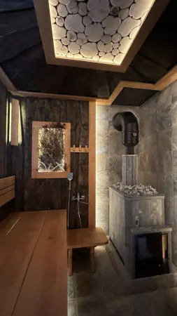 Фото Печь Изистим Южная 9 - Камень Талькохлорит в магазине Woodson