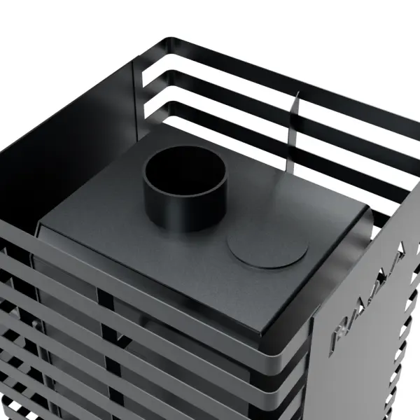 Фото Печь банная "РАДА ТЕРМА 2026" ОК 4мм 16M, дверца со стеклом в магазине Woodson