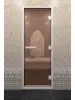 Дверь DoorWood Хамам "Бронза" 2000*800