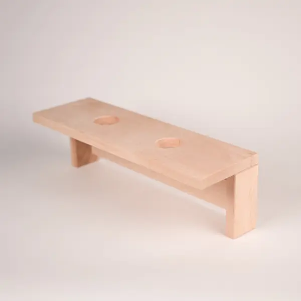 Полка для трав и веников Левада, ольха, 2 отверстия