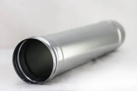 Фото Труба — 115 — 1 м — оцинковка 