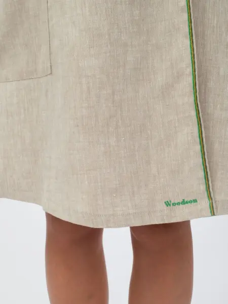 Килт женский Woodson, натуральный лён (48)
