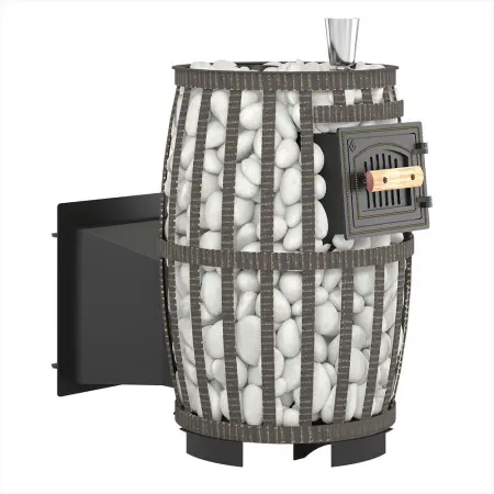 Фото Печь ВЕЗУВИЙ Легенда Русский пар Ковка 24 Панорама "М" в магазине Woodson