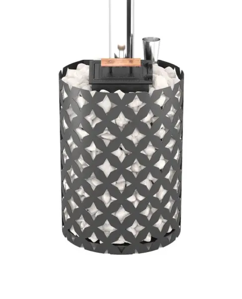 Фото Чугунная печь для бани ЭТНА 18 (ДТ-4) Закрытая каменка в магазине Woodson