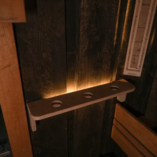 Фито полка Woodson с подсветкой, ольха