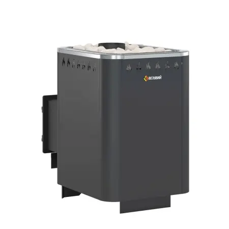 Фото Печь ВЕЗУВИЙ Русичъ Антрацит 16 (ДТ-3) в магазине Woodson