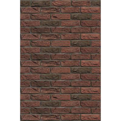 Плита ДЕКОР (1200х600х9) Красно-коричневый №1003 Вертикаль