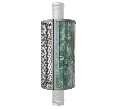 Сетка-каменка комбинированная ламель "Змеевик" наборный