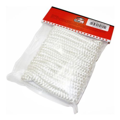 Шнур-изолятор стекловолоконный D08mm М3 белый Шнур-изолятор стекловолоконный D08mm М3 белый