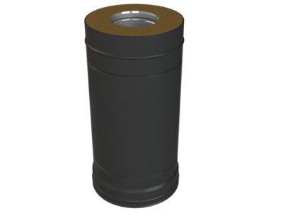 Фото Сэндвич-труба L-500 Grill'D AISI 430 0,8мм/ОС 0,5мм (D115/250) черный  Фото Сэндвич-труба L-500 Grill'D AISI 430 0,8мм/ОС 0,5мм (D115/250) черный