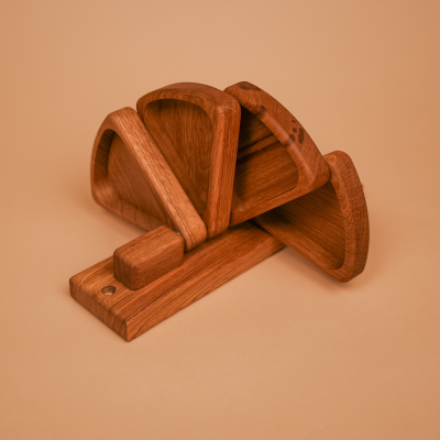 Полка для масел Woodson Эдельвейс, дуб