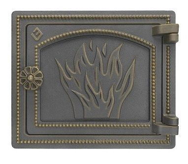 Дверка ВЕЗУВИЙ печная ДТ-3 (Бронза)