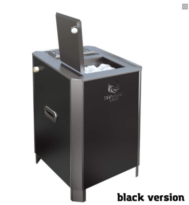 Фото Электрическая паротермальная печь ПАРиЖАР 6,25кВт/220-380 BLACK в магазине Woodson