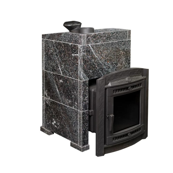 Фото Печь банная "Атмосфера XL" в облицовке "Амфиболит" в магазине Woodson