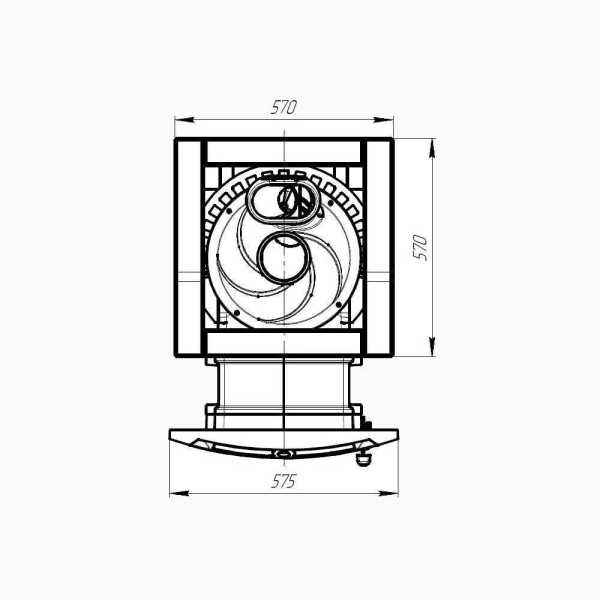 Фото Печь банная "Атмосфера XL" в облицовке "Пироксенит" в магазине Woodson