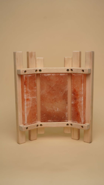 Абажур Woodson Trio с гималайской солью, ольха