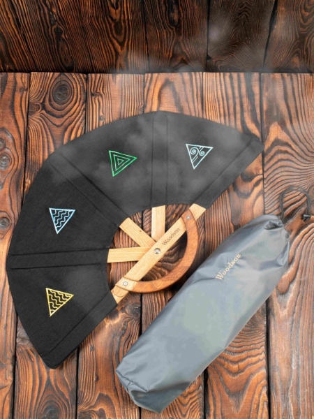 Веер для бани "Пятый элемент" Woodson, дуб, малый