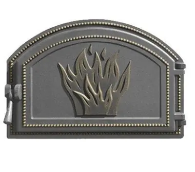 Дверка ВЕЗУВИЙ каминная 223 (Бронза)