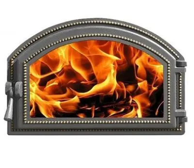 Дверка ВЕЗУВИЙ каминная 222 (Бронза)