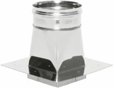 Фото Переход с прямоугольника в диаметр ППKM-Р (М) D 250, 430, 1.0 L 260/ 260/ H 250 