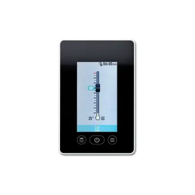 Фото Пульт управления FASEL touchline 5000 DESIGN TOUCH Чёрный (управление температурой) в магазине Woodson