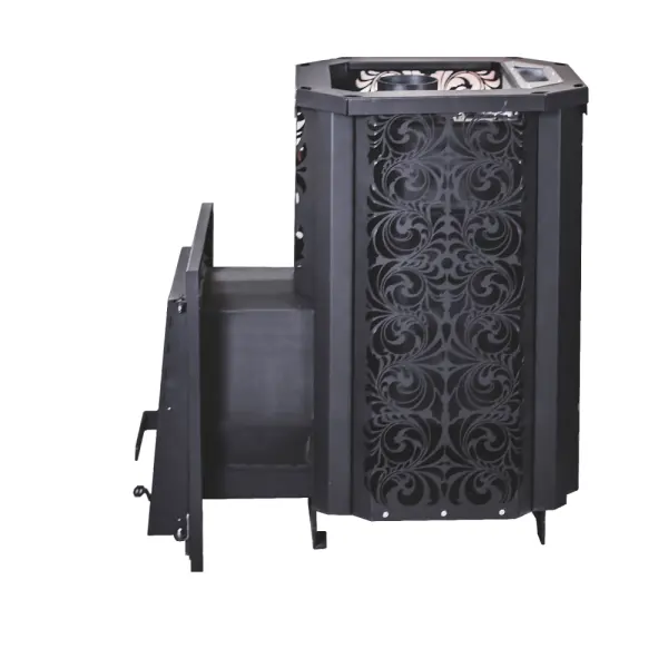 Фото Печь банная HARD 30M "Хохлома" Панорама в магазине Woodson